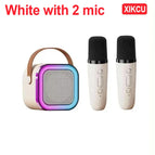 White with 2 mic
