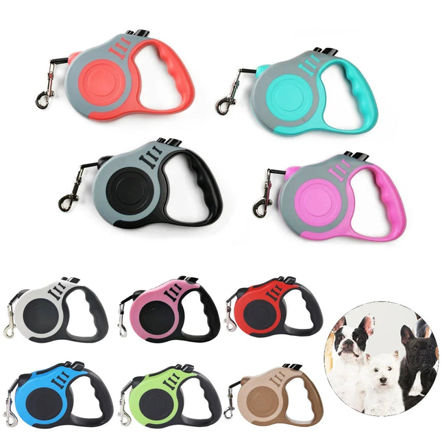 3m 5m Dog Leash Strong Nylon Puppy Lead For Small Medium ...