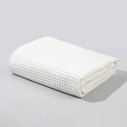 Waffle Baby Blanket Summer Swaddle Wrap Cotton Gauze Soft Baby Receiving Blanket Stroller Covers Crib Quilt Toddler Bath Towels