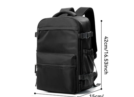 Vacuum Backpack Travel Bag for Men Large Capacity airback Backpack Business Laptop Backpack Women Expandable Backpack School Bag