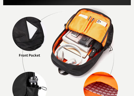 Mens Backpack Waterproof Notebook Backpacks Travel Vacuum Compression Laptop Backpacks High Quality Storage Business Bag New in