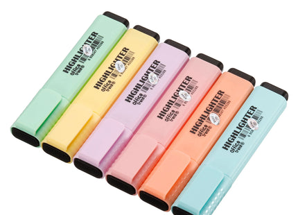4/6 Pack Cute Highlighter Pen Quick Dry Broad Tip Underline Writing Marker Pens Highlighters School Supplies Stationery