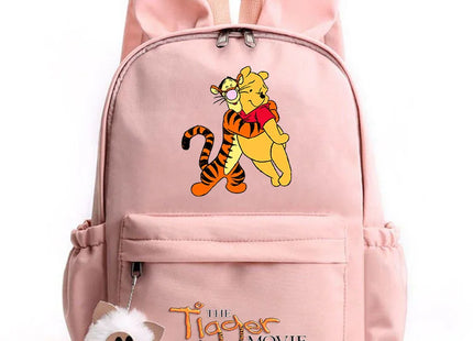 The Tigger Movie Backpack for Girl Boy Student Teenager Rucksack Casual Portable Laptop Travel Rabbit Ears Cute Mochila