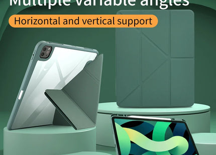For 2025 iPad 11th Case iPad 10th 10.9 inch Air 11 5th 4th Cases Pro 11 12.9 13 2024 2022 Pencil Holder Cover Magnet Funda Coque