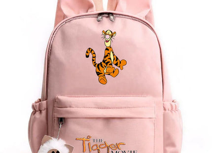 The Tigger Movie Backpack for Girl Boy Student Teenager Rucksack Casual Portable Laptop Travel Rabbit Ears Cute Mochila