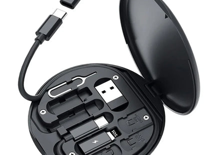 Multi USB Type C to C 60W Charging Adapter Cable Kit USB C to Lighting Conversion Set USB A & Type C to Micro/Type C/Lighting
