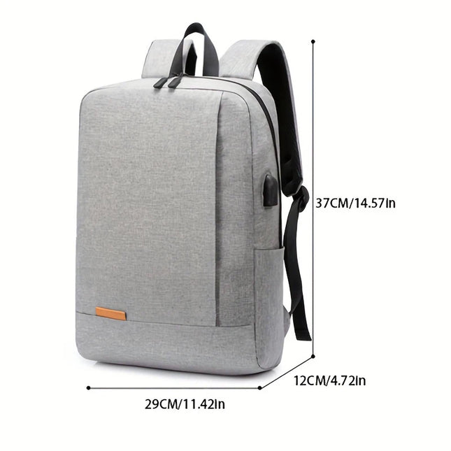 1 Pack 15.6 Inch Men's Business Simple Computer Backpack ...