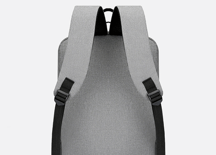 1 Pack 15.6 Inch Men's Business Computer Bag Multi-pocket High-capacity Usb Charging Work Commuting Backpack