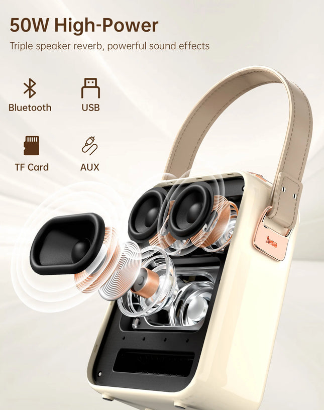 Divoom SongBird-HQ Portable Bluetooth Speaker Home Home K...