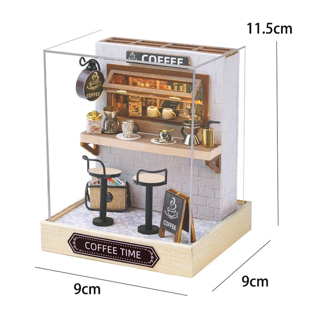 DIY Miniature Doll House 3D Puzzle Building Assembly Kit ...
