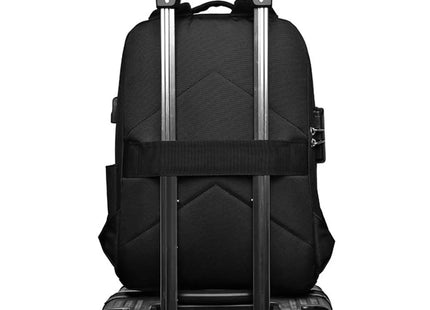 Waterproof Casual Laptop Backpack Anti-splash USB Charging Business Travel Bag For Men