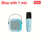 Blue with 1 mic