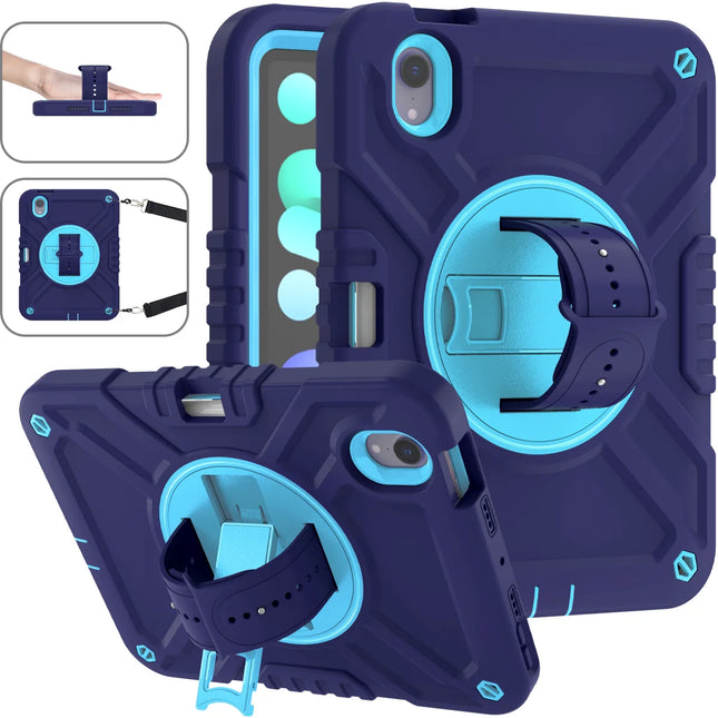 Shockproof Case for iPad mini 6 (8.3 inch) with 360° Rota...