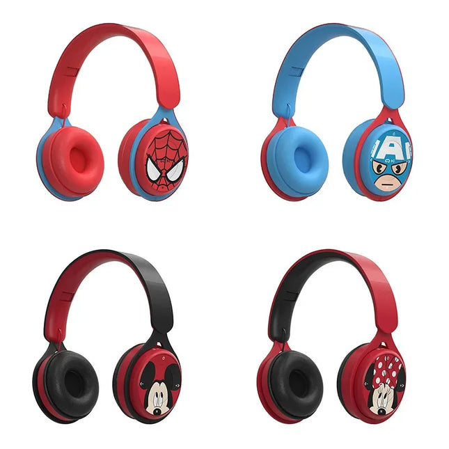 Disney Marvel Y08 Wireless Bluetooth Headphones Foldable ...