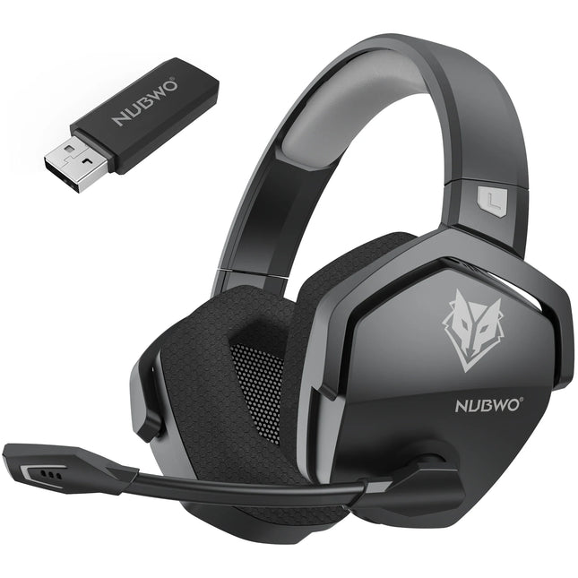 NUBWO G06 Dual Wireless Gaming Headset with Microphone fo...