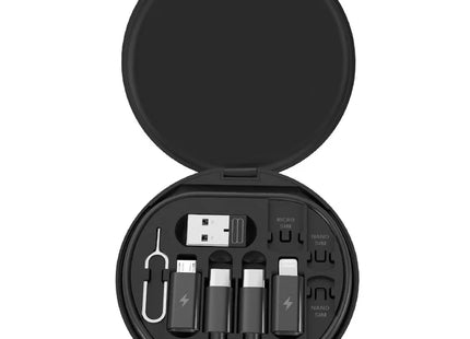 Multi USB Type C to C 60W Charging Adapter Cable Kit USB C to Lighting Conversion Set USB A & Type C to Micro/Type C/Lighting