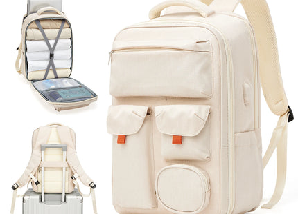 Computer bag, high-capacity travel backpack, cabin bag 45-34-15, airline-approved boarding bag, male business travel backpack