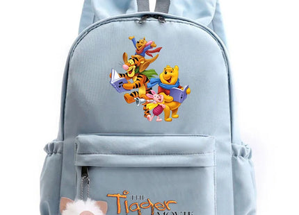 The Tigger Movie Backpack for Girl Boy Student Teenager Rucksack Casual Portable Laptop Travel Rabbit Ears Cute Mochila