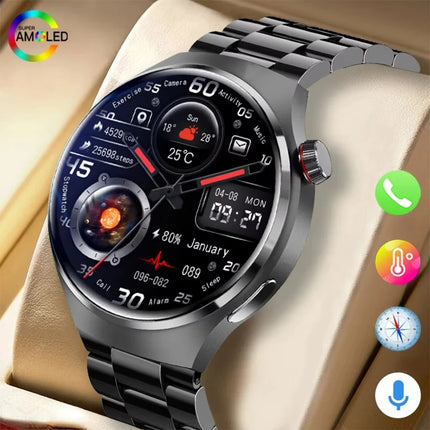 2025 New Smart Watch Men For Huawei Watch 4 Pro 360*360 HD Screen Heart rate Bluetooth Call Health Monitoring Sports Smartwatch