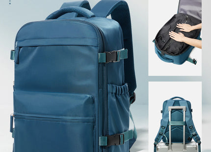 Vacuum Backpack Travel Bag for Men Large Capacity airback Backpack Business Laptop Backpack Women Expandable Backpack School Bag