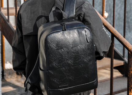 1 Pack 15.6 Inch Men's Business Simple Computer Backpack Usb Charging Lightweight Schoolbag Travel Commuting