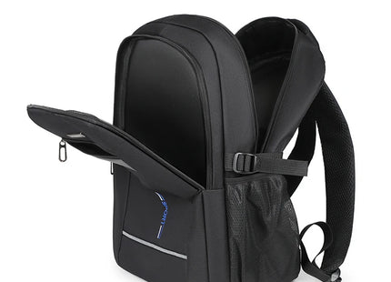 Lightweight backpack, multifunctional men's and women's backpack, made of Oxford material, with laptop compartment, adjustable s