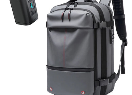 Travel Men 17 inch Laptop Backpack vacuum compression Backpack Business Large Capacity school Backpack expand outdoor backpack