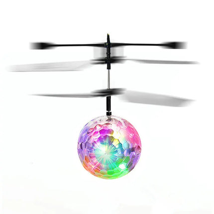 Children's Toy Induction Colorful Crystal Ball Gyroscope Intelligent Induction Floating Ball Luminous Toy