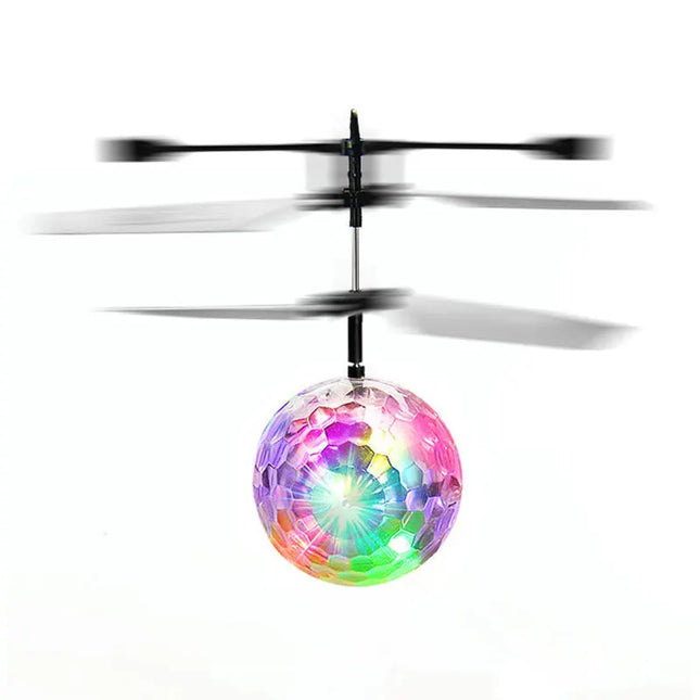 Children's Toy Induction Colorful Crystal Ball Gyroscope ...