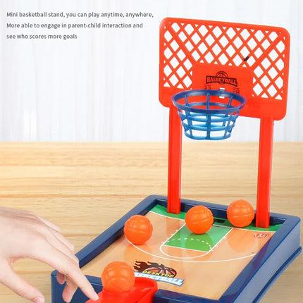 Mini basketball machine desktop portable travel or office game set, suitable for indoor or outdoor use. Fun toys Christmas gifts