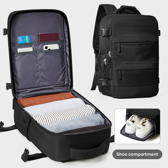 Backpack Travel 40x20x25 Ryanair Fashion Laptop Bag Women...