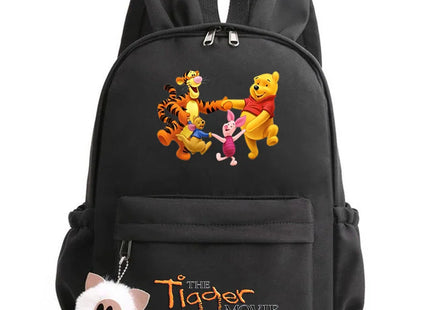 The Tigger Movie Backpack for Girl Boy Student Teenager Rucksack Casual Portable Laptop Travel Rabbit Ears Cute Mochila