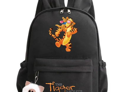 The Tigger Movie Backpack for Girl Boy Student Teenager Rucksack Casual Portable Laptop Travel Rabbit Ears Cute Mochila