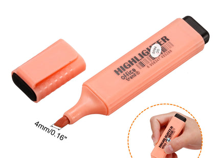 4/6 Pack Cute Highlighter Pen Quick Dry Broad Tip Underline Writing Marker Pens Highlighters School Supplies Stationery