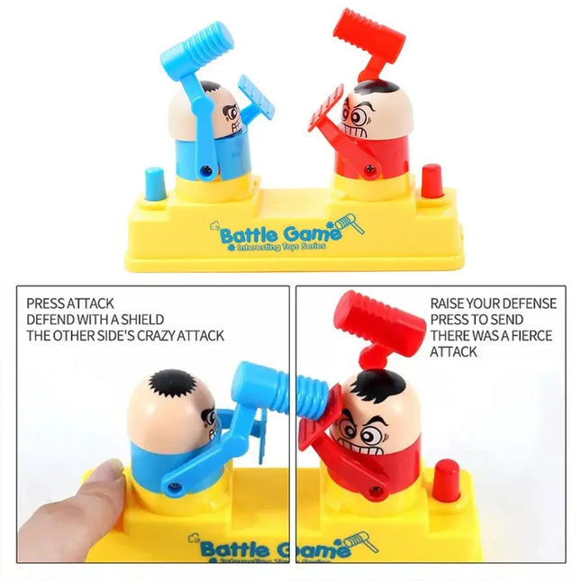 Mini Children's Head Knocking Little Man Fighting Red and...