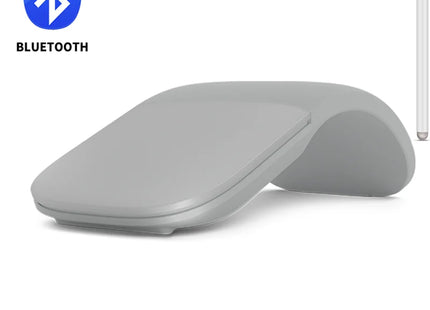 Bluetooth 4.0 Wireless Silent Arc Touch Mouse With Bag Foldable Ultra Thin Gaming Mouse For Microsoft Laptop