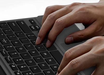 2025 New Color Microsoft Surface Pro 8/9/X/10/11 Bluetooth Magnetic Keyboard with Pen Slot,Touchpad and 7-color Backlit Keyboard