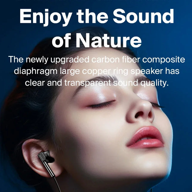 EARDECO 3.5mm/Type-C Noise Canceling Headphone Wired Head...
