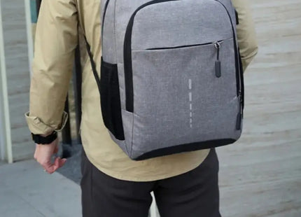 Mens BackPack LargeCapacity Simple Fashion Travel Female Student ComputerBag