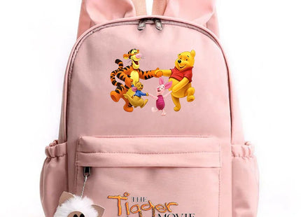 The Tigger Movie Backpack for Girl Boy Student Teenager Rucksack Casual Portable Laptop Travel Rabbit Ears Cute Mochila