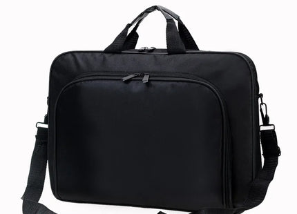 15.6 Inch 17 In Laptop Bag Business Portable Nylon Computer Handbags Laptop Shoulder Handbag Zipper Shoulder Simple Style