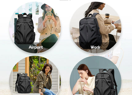 Mens Backpack Waterproof Notebook Backpacks Travel Vacuum Compression Laptop Backpacks High Quality Storage Business Bag New in