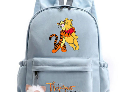 The Tigger Movie Backpack for Girl Boy Student Teenager Rucksack Casual Portable Laptop Travel Rabbit Ears Cute Mochila