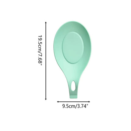 【Hot sales】Silicone Spoon Rest Spatula Holder Heat Resistant Utensil Placemat Tray Kitchen Tools