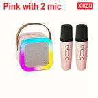 Pink with 2 mic