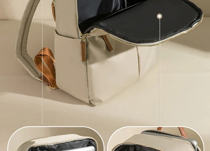 Fashion Women's Backpack Luxury Waterproof Oxford Cloth Travel Backpacks Laptop School Bag for Boys and Girls Trend Women Bag