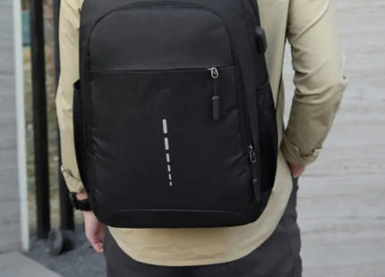Mens BackPack LargeCapacity Simple Fashion Travel Female Student ComputerBag