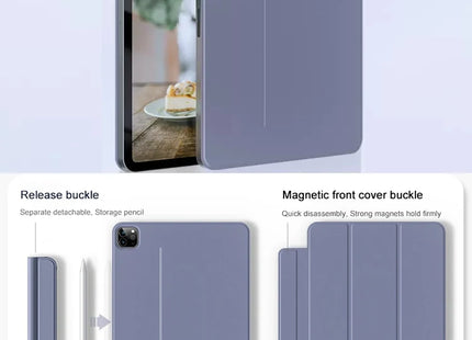 Smart Folio for iPad 10th Generation Case A16 M2 M3 Air 11 iPad Air 5 Case M4 Pro 13 12.9 11 6th 4th Funda magnetically capa