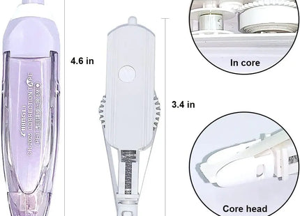 Retractable Correction Tape White Out Refillable Tape Applicator with 8 Replacement Whiteout Tape School Office Supplies