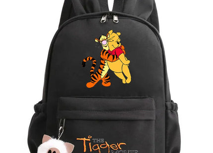 The Tigger Movie Backpack for Girl Boy Student Teenager Rucksack Casual Portable Laptop Travel Rabbit Ears Cute Mochila